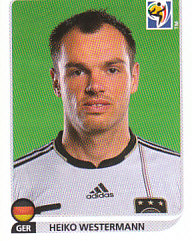 Heiko Westermann Germany samolepka Panini World Cup 2010 #264